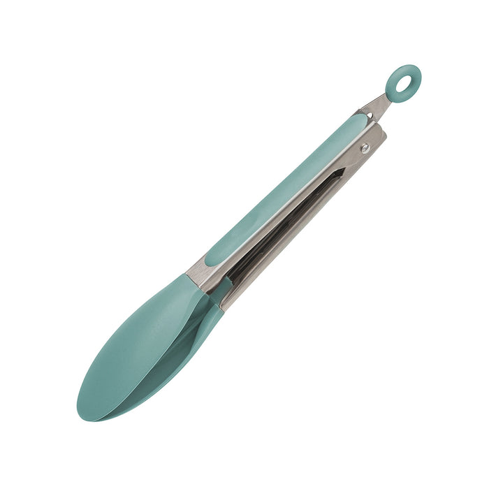 Silicone utensil range Stainless steel tongs