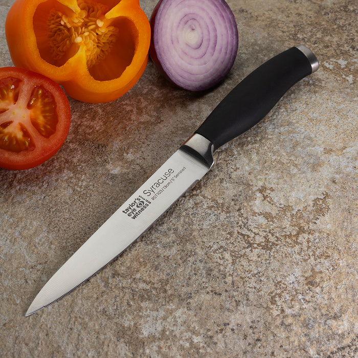Syracuse 13cm Serrated Knife