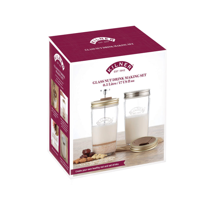 Glass Nut Drink Making Set