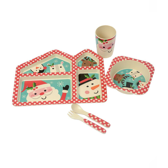 Santa and Friends Bamboo kids set