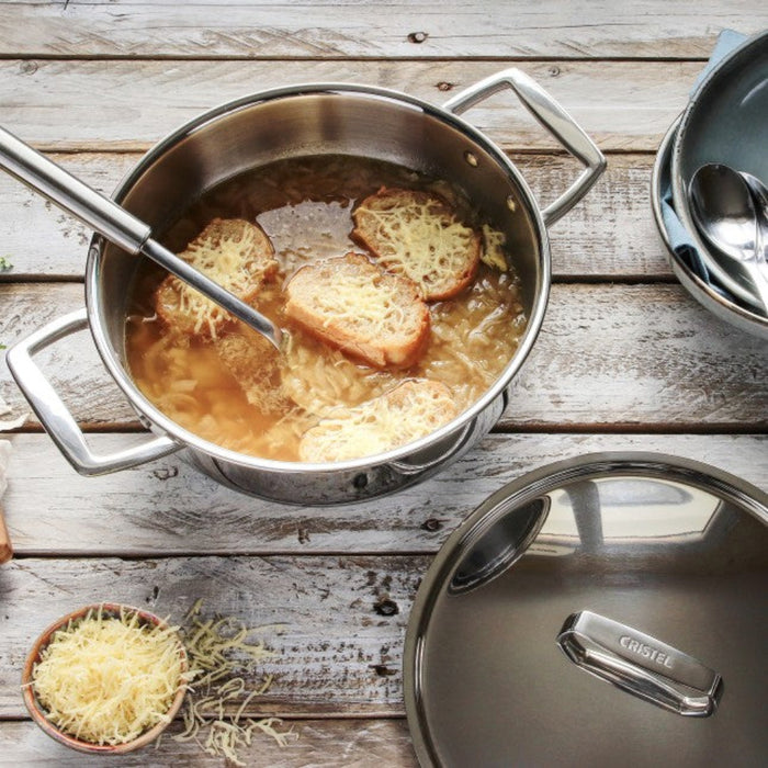 Cristel 5-Ply Stewpot With Stainless Steel Lid