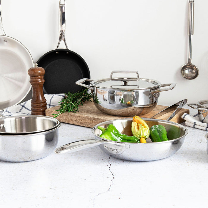 Cristel 5-Ply Stewpot With Stainless Steel Lid