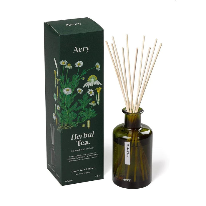 Herbal Tea Reed Diffuser - Chamomile Lavender and Eucalyptus