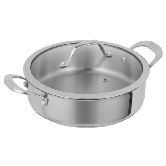 Allround Serving Pan with Glass Lid