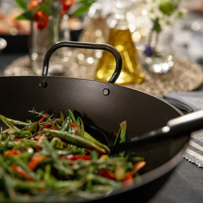 Skottsberg Carbon Steel Wadjan Wok 33 cm
