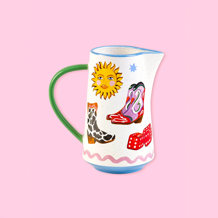 Eleanor Bowmer Electric Coast Lucky Icon Large Jug