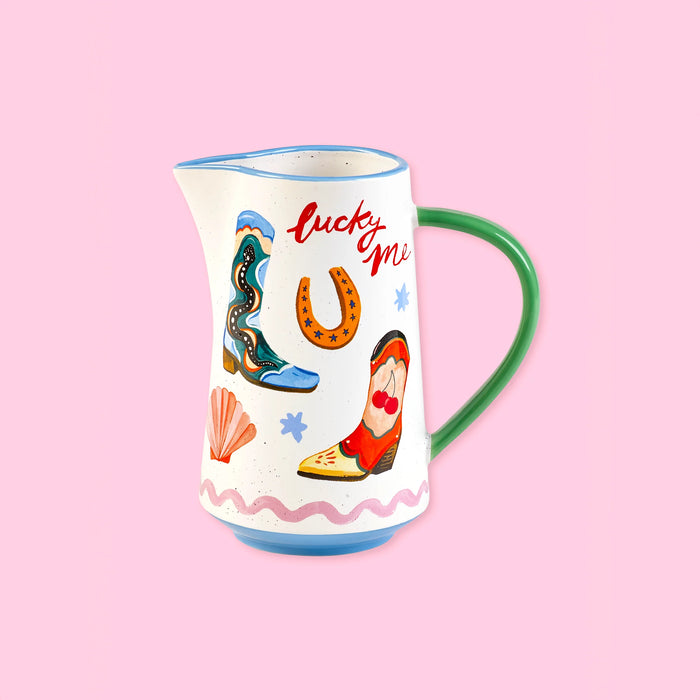 Eleanor Bowmer Electric Coast Lucky Icon Large Jug