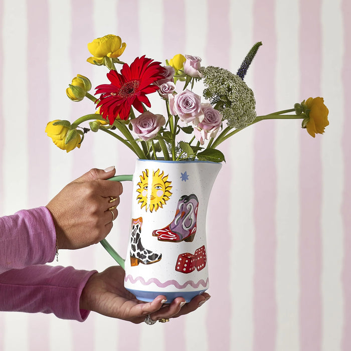 Eleanor Bowmer Electric Coast Lucky Icon Large Jug