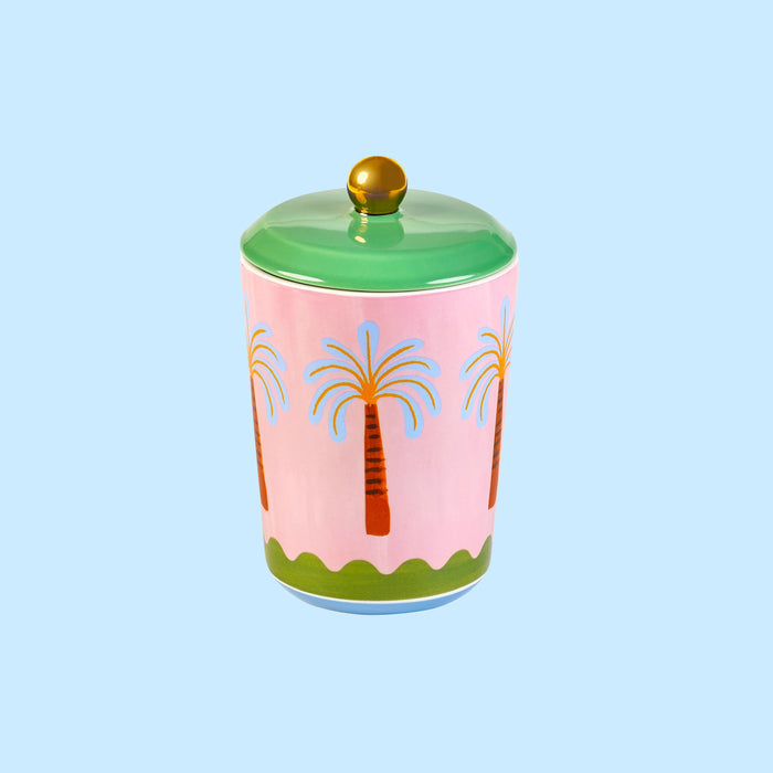 Eleanor Bowmer Electric Coast Palm Storage Jar