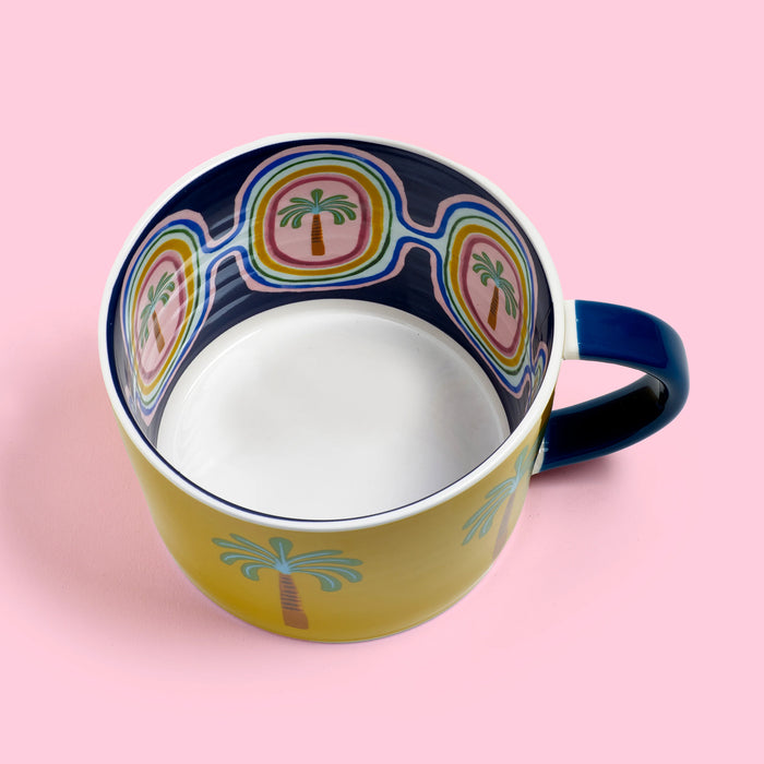 Eleanor Bowmer Electric Coast Palm Tree Mug