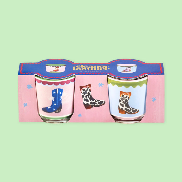 Eleanor Bowmer Electric Coast Set of 2 Egg Cups