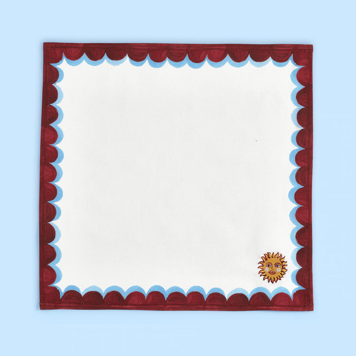 Eleanor Bowmer Electric Coast Set of 4 Icon Napkins