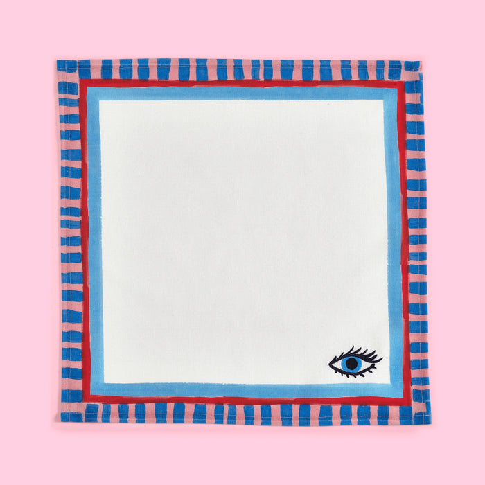 Eleanor Bowmer Electric Coast Set of 4 Icon Napkins