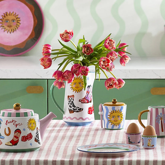 Eleanor Bowmer Electric Coast Lucky Icon Large Jug