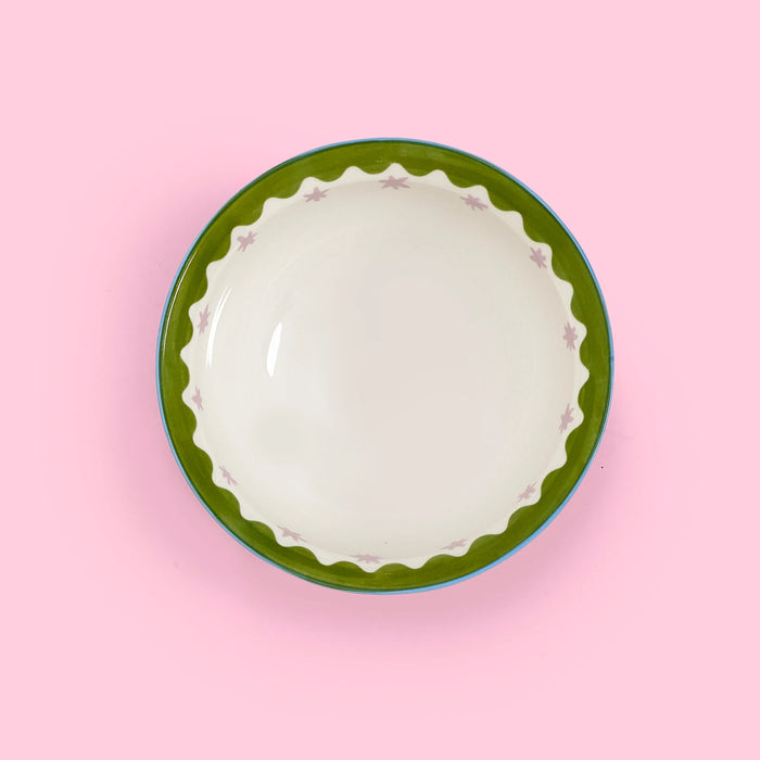 Eleanor Bowmer Electric Coast Pink Star Cereal Bowl