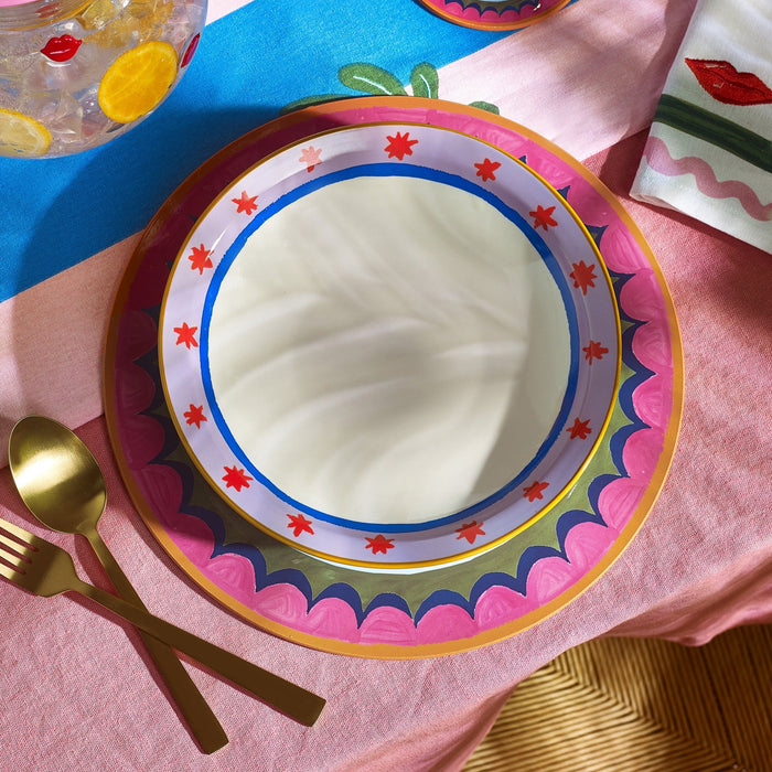 Eleanor Bowmer Electric Coast Red Star Pasta Bowl