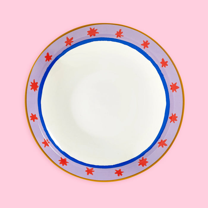 Eleanor Bowmer Electric Coast Red Star Pasta Bowl