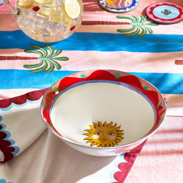 Eleanor Bowmer Electric Coast Sun Serve Bowl