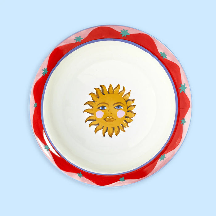 Eleanor Bowmer Electric Coast Sun Serve Bowl