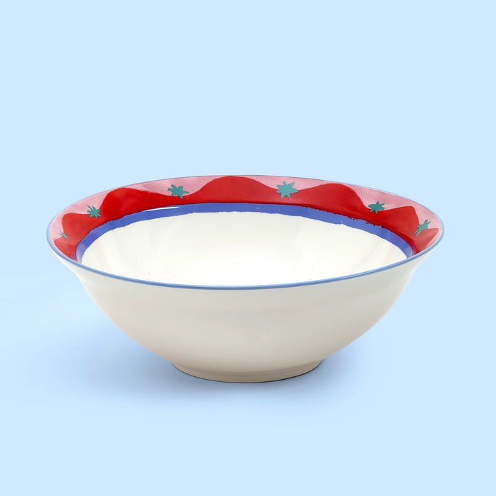 Eleanor Bowmer Electric Coast Sun Serve Bowl