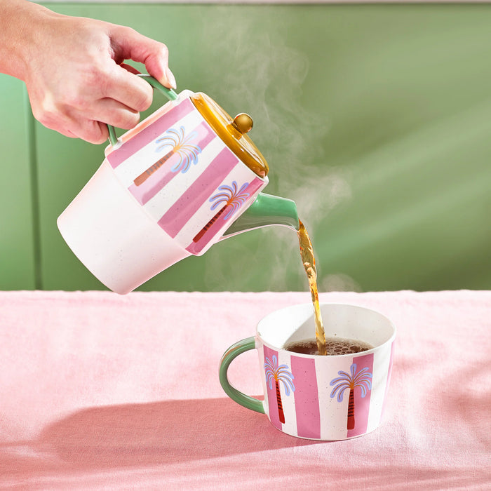 Eleanor Bowmer Electric Coast Palm Tea for One