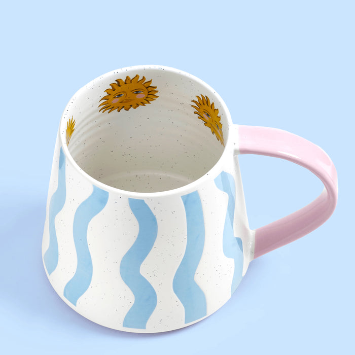 Eleanor Bowmer Electric Coast Wave Mug