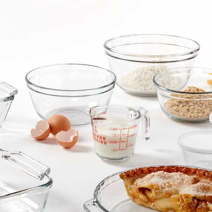 Glass Lidded Tray 2.6L