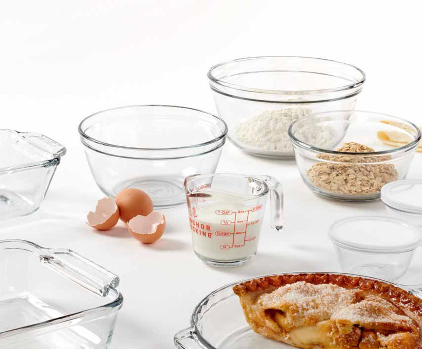 Glass Lidded Tray 2.6L