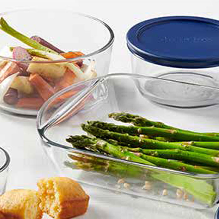Glass Lidded Tray 2.6L