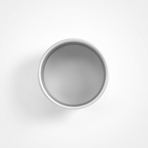 Mermaid Silver Anodised 6" Fixed Base Cake Tin