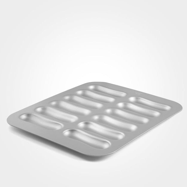 Mermaid Silver Anodised 12 Eclair Tin