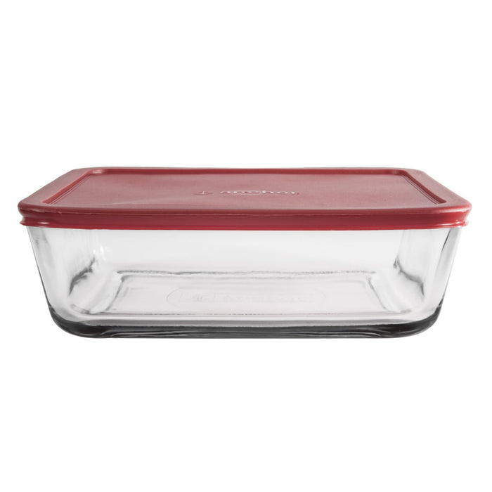 Glass Lidded Tray 2.6L