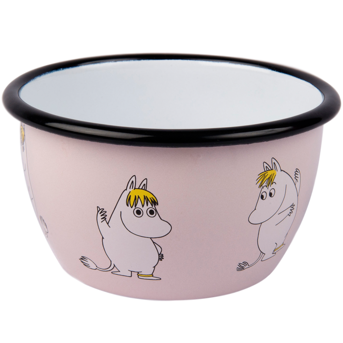 Moomin 6dl Enamel bowl Snorkmaiden