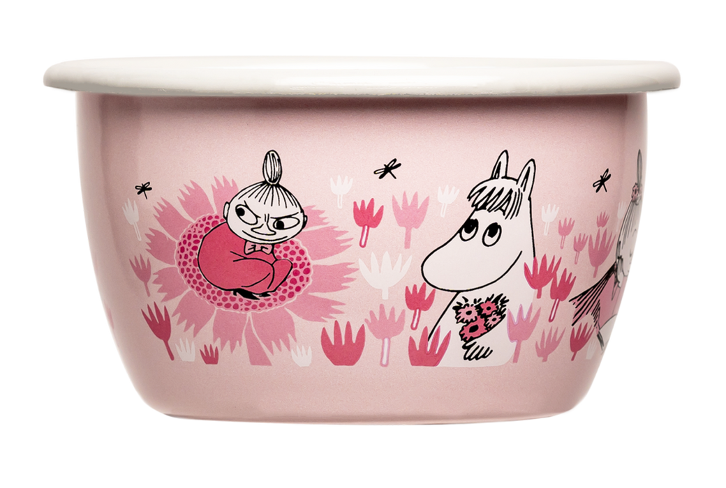 Moomin- Bowl 3DL, In The Garden, Girls