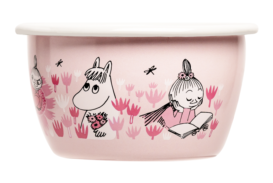 Moomin- Bowl 3DL, In The Garden, Girls