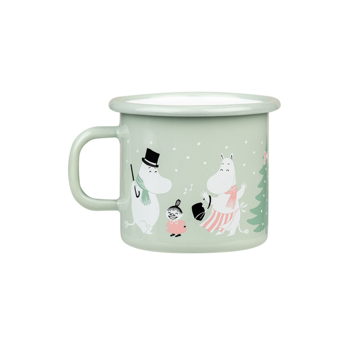 Moomin - Enamel Mug, Festive Spirits, 25CL
