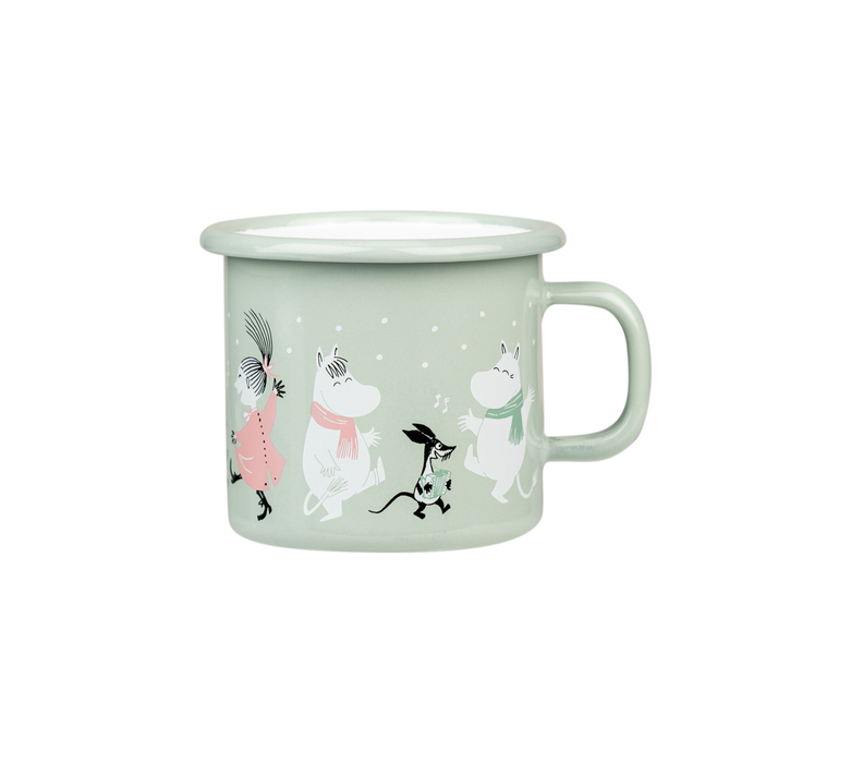Moomin - Enamel Mug, Festive Spirits, 25CL