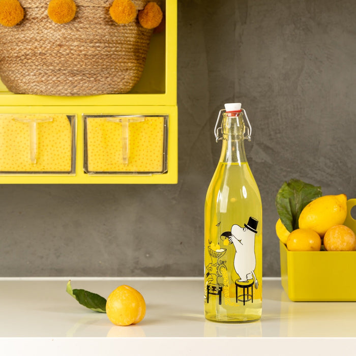 Glass Bottle 1L Fruits