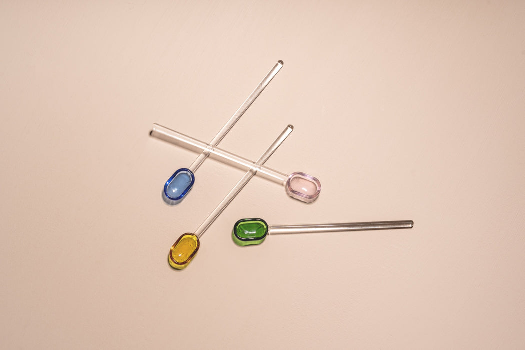 Glass spoon