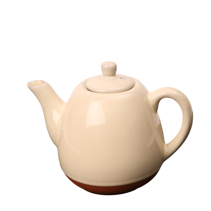 Sintra Glazed 1200ml Terracotta Teapot