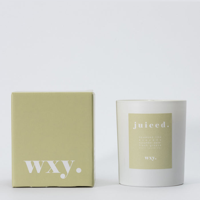 Juiced 7oz Candle - Lime Avocado + Cucumber Water
