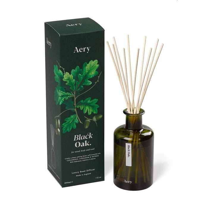 Black Oak Reed Diffuser - Cedarwood Cardamon and Nutmeg