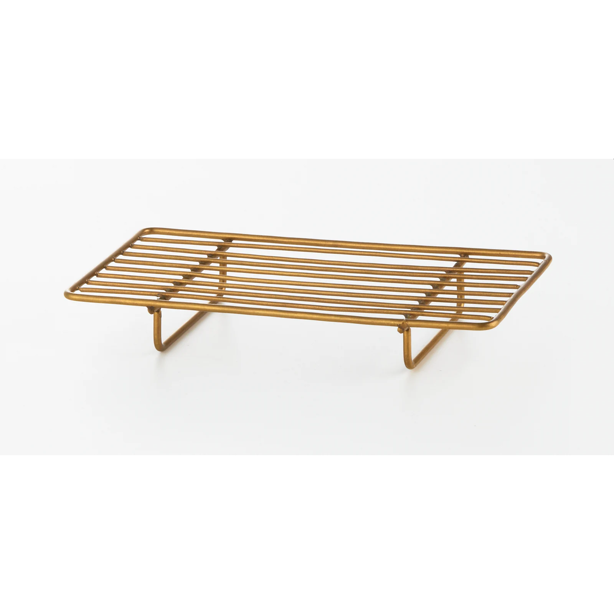 Brass Rectangle Wire Rack by Fog Linen – Richard Dare