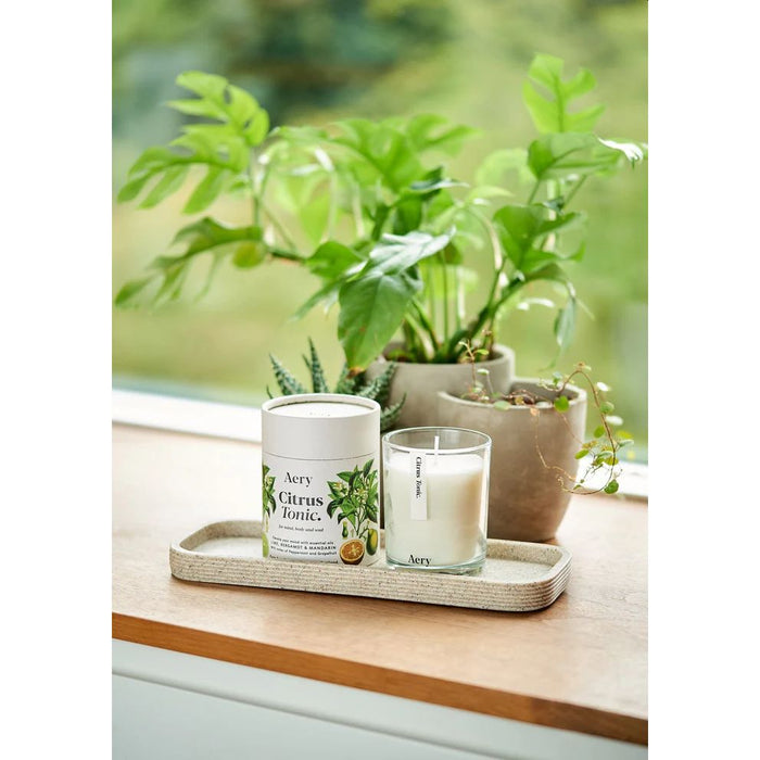Citrus Tonic Scented Candle - Lime Bergamot and Mandarin