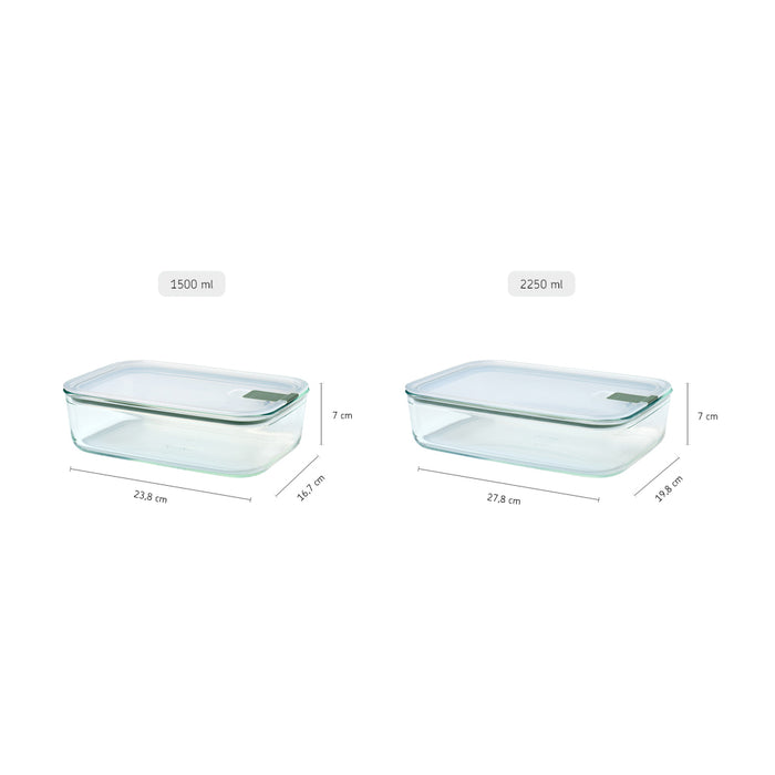 Glass Easyclip Storage 2250ml