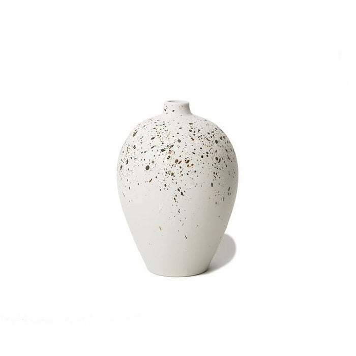 Ebba Medium Freckles Melange Matt Vase