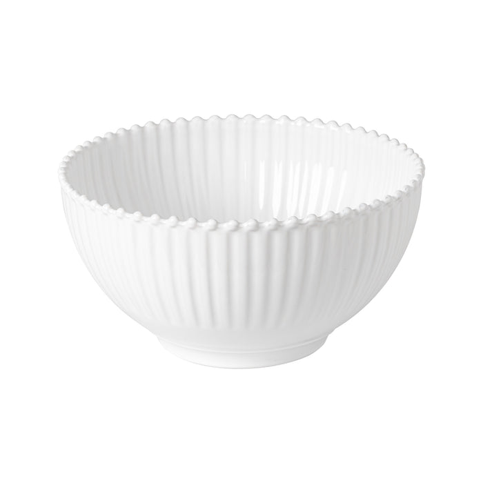 Pearl White Salad Bowl 27cm