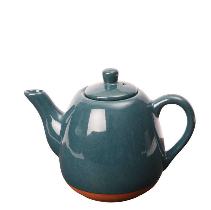 Sintra Glazed 800ml Terracotta Teapot