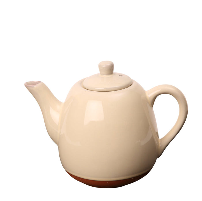 Sintra Glazed 800ml Terracotta Teapot