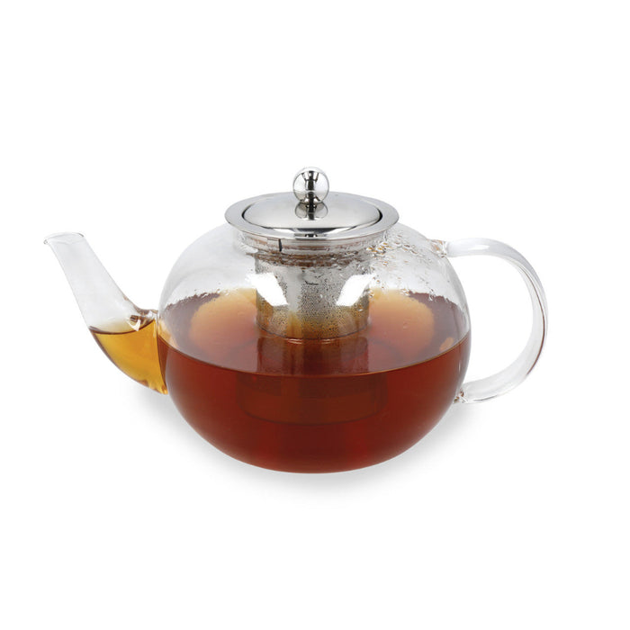 LC Glass Infuser Teapot 6 Cup